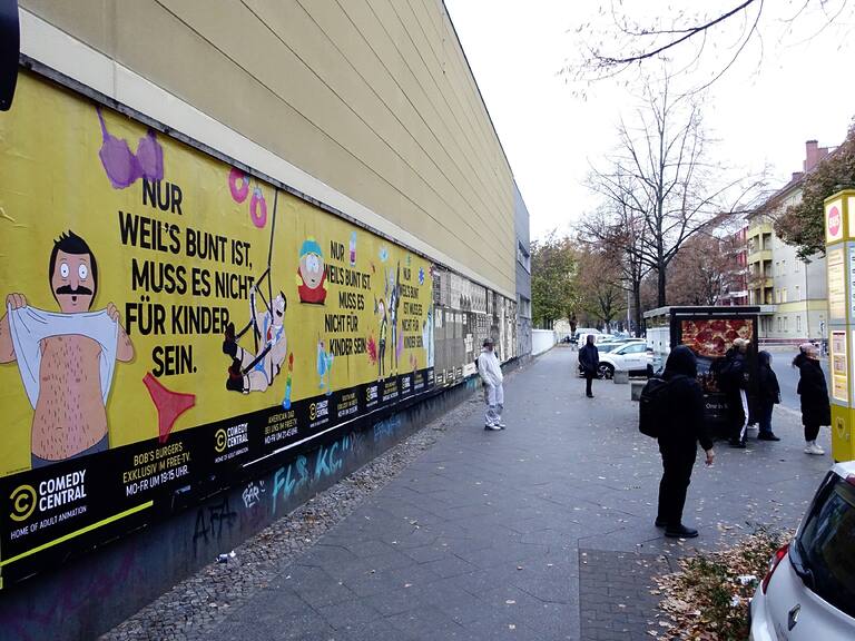 StreetFence Berlin Comedy Central